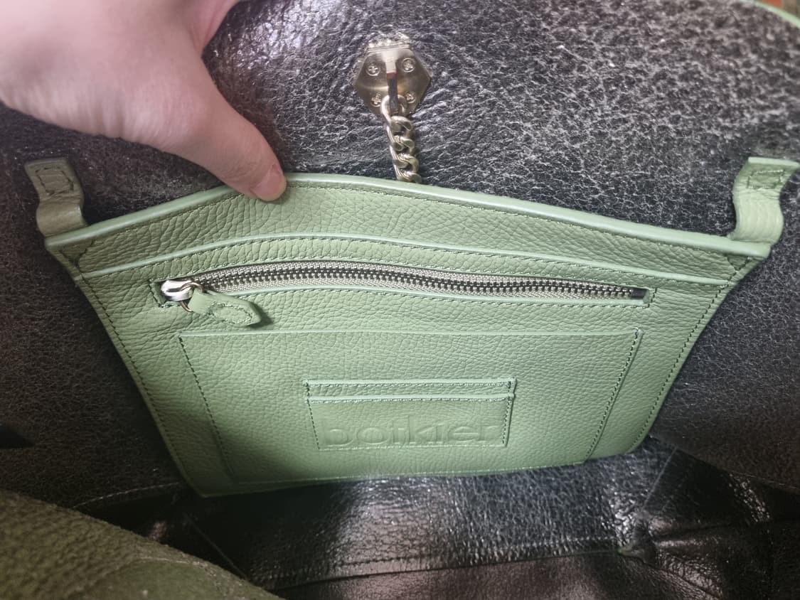 바키아 botkier 그린 레더 숄더백 상품이미지3