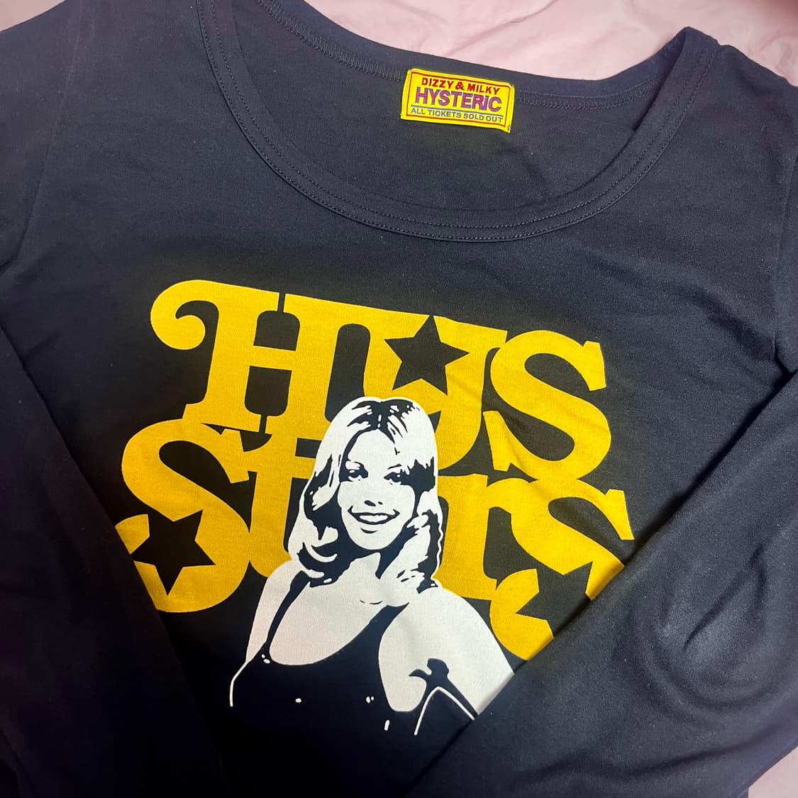 hysteric glamour 히스테릭 글래머 롱슬리브 치비 티셔츠 탑 상품이미지3