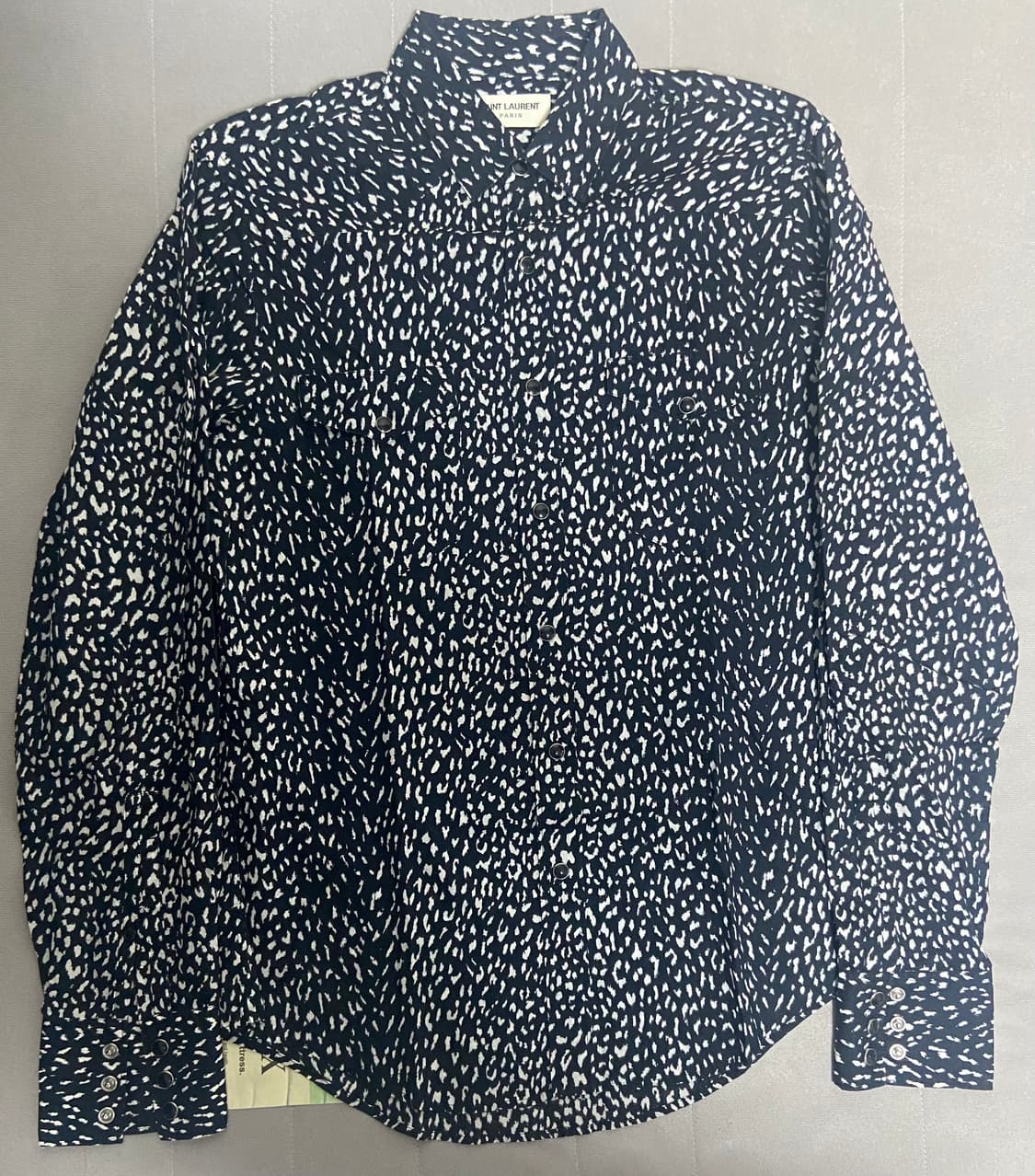 생로랑 베이비캣 웨스턴 셔츠 38 상품이미지1