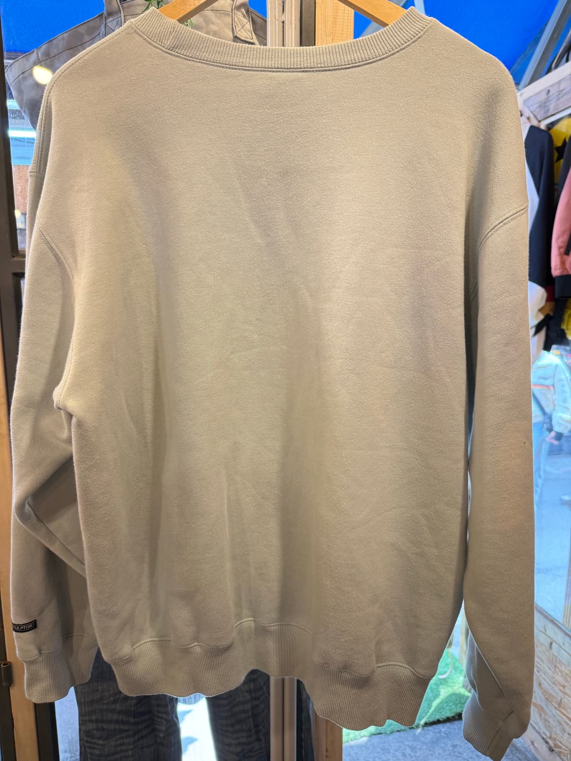 스컬프터 고양이 프린팅 민트 맨투맨 상품이미지5