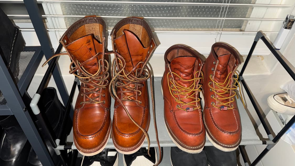 레드윙877&8131 목토부츠 둘중 하나만 판매 (260,255) 상품이미지1