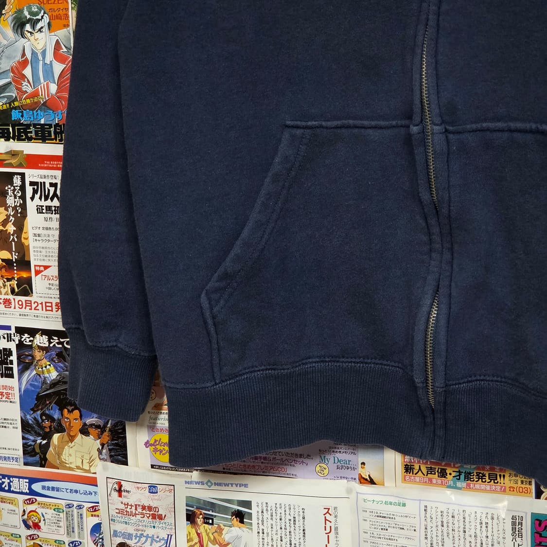 JPN 티엔씨서프 네이비 빅 프린팅 후드집업 상품이미지6