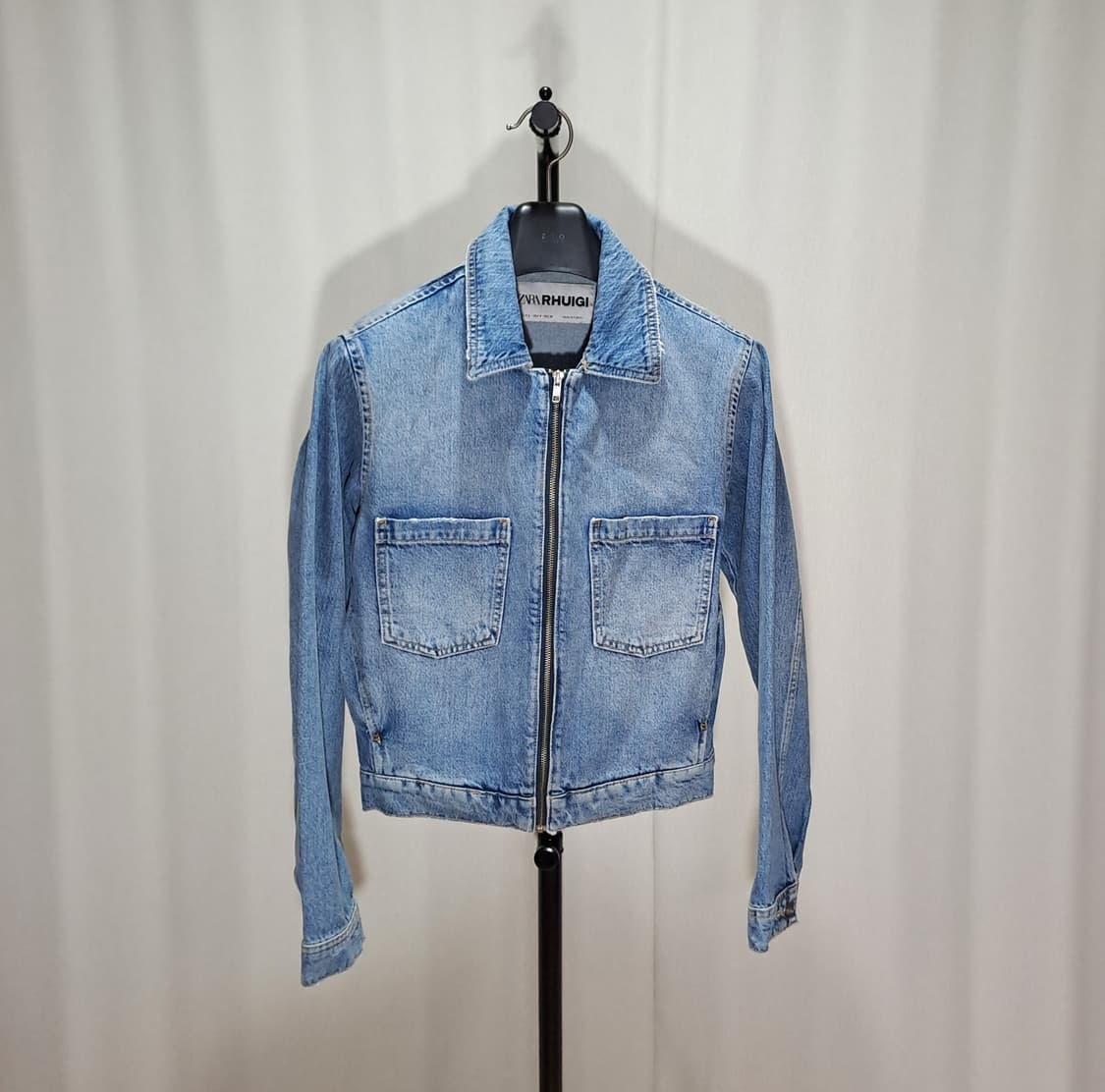 (택포) 자라 루이지 크롭 데님 자켓  S B 상품이미지1