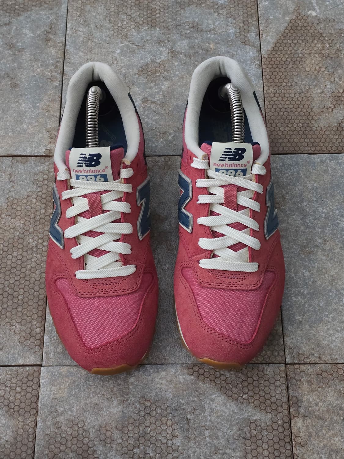 (240)뉴발란스 996 핑크 네이비  상품이미지2
