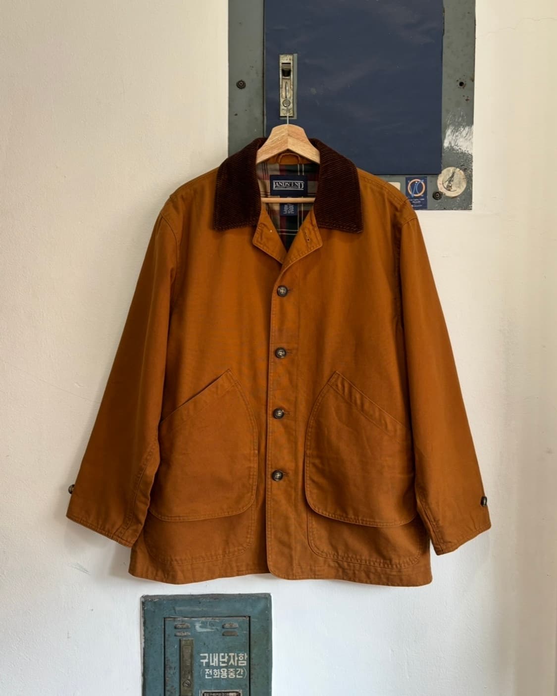 90s Lands’ End Hunting Jacket 상품이미지1
