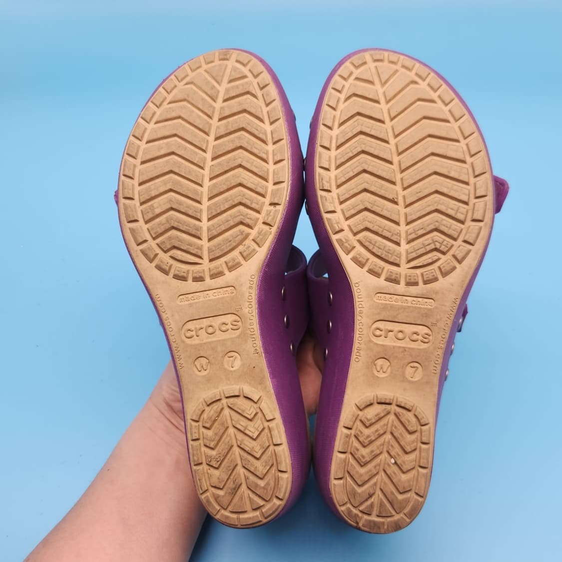 o 크록스 코블러 웨지힐 240 굽8 상품이미지3