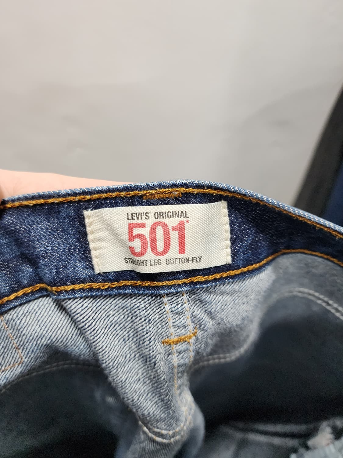 리바이스 501 버튼플라이 데님팬츠 상품이미지6