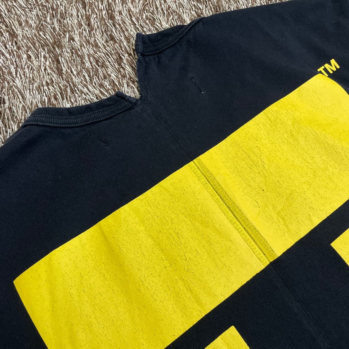 오프화이트 Off-White MOTO SPLICED 반팔 티셔츠 XL 상품이미지7