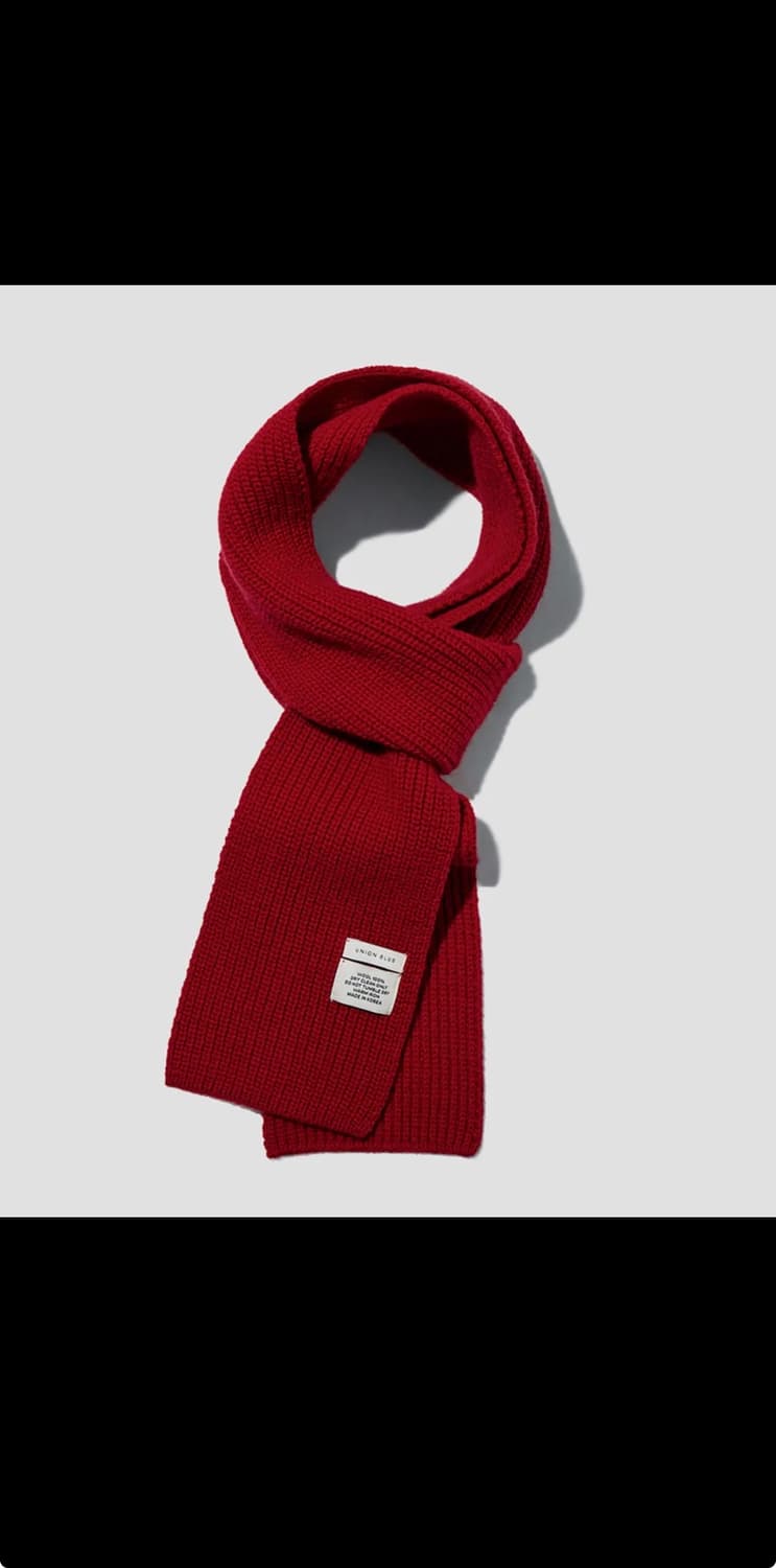 유니온블루 SUPER FINE MERINO SHORT MUFFLER [R 상품이미지1