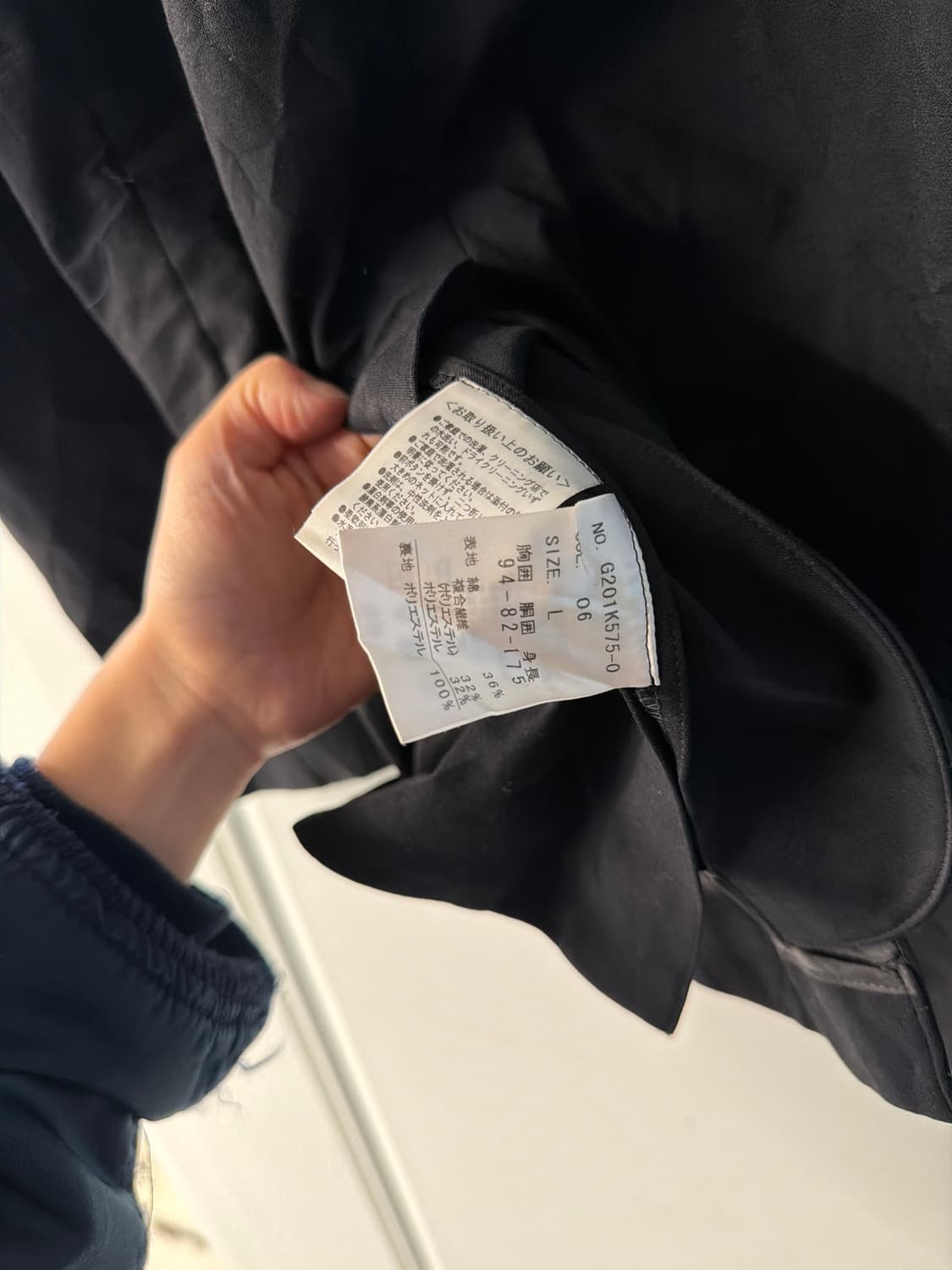 일본빈티지 블랙 블레이저 자켓 상품이미지9