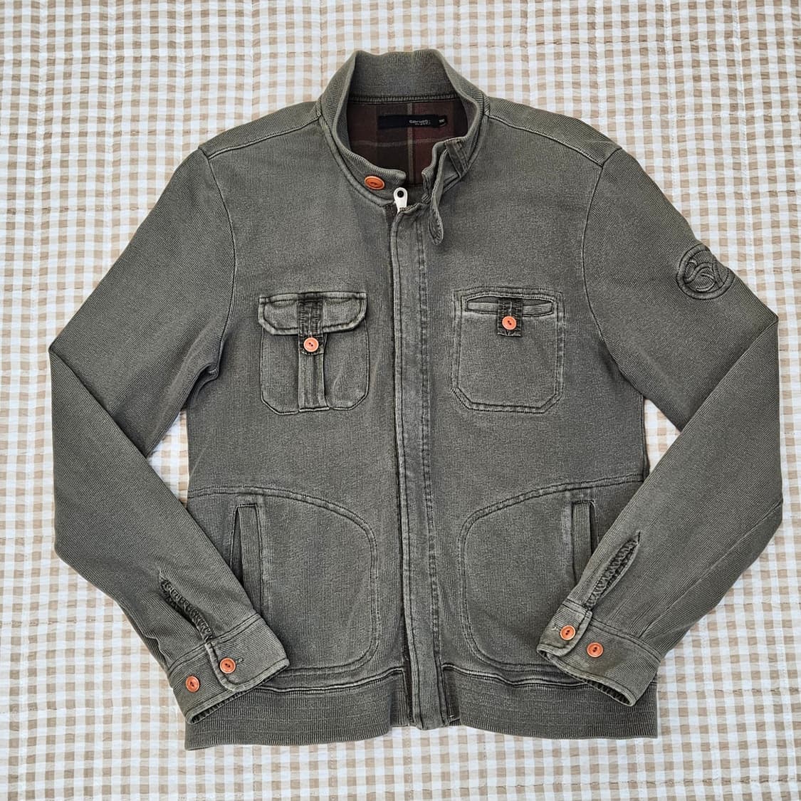 시리즈 슬림핏 집업자켓 남자100 상품이미지1