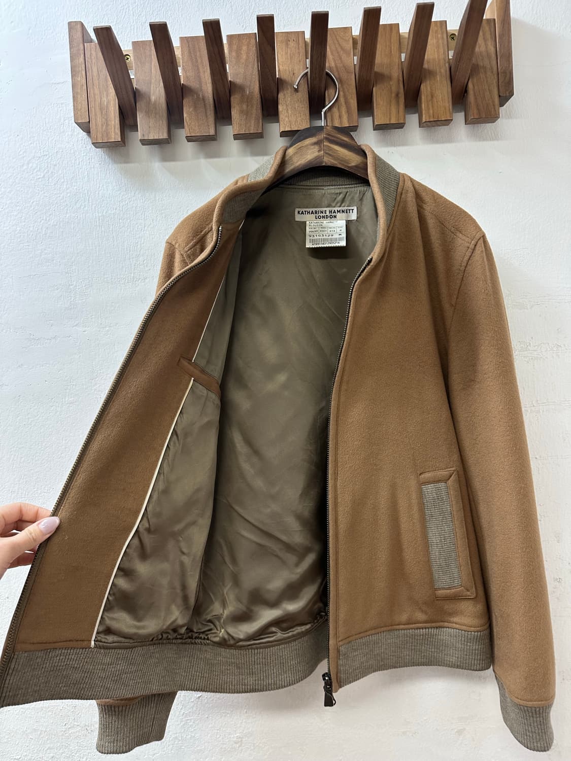 Katharine Hamnett London 캐서린햄넷 울100% 자켓 상품이미지7