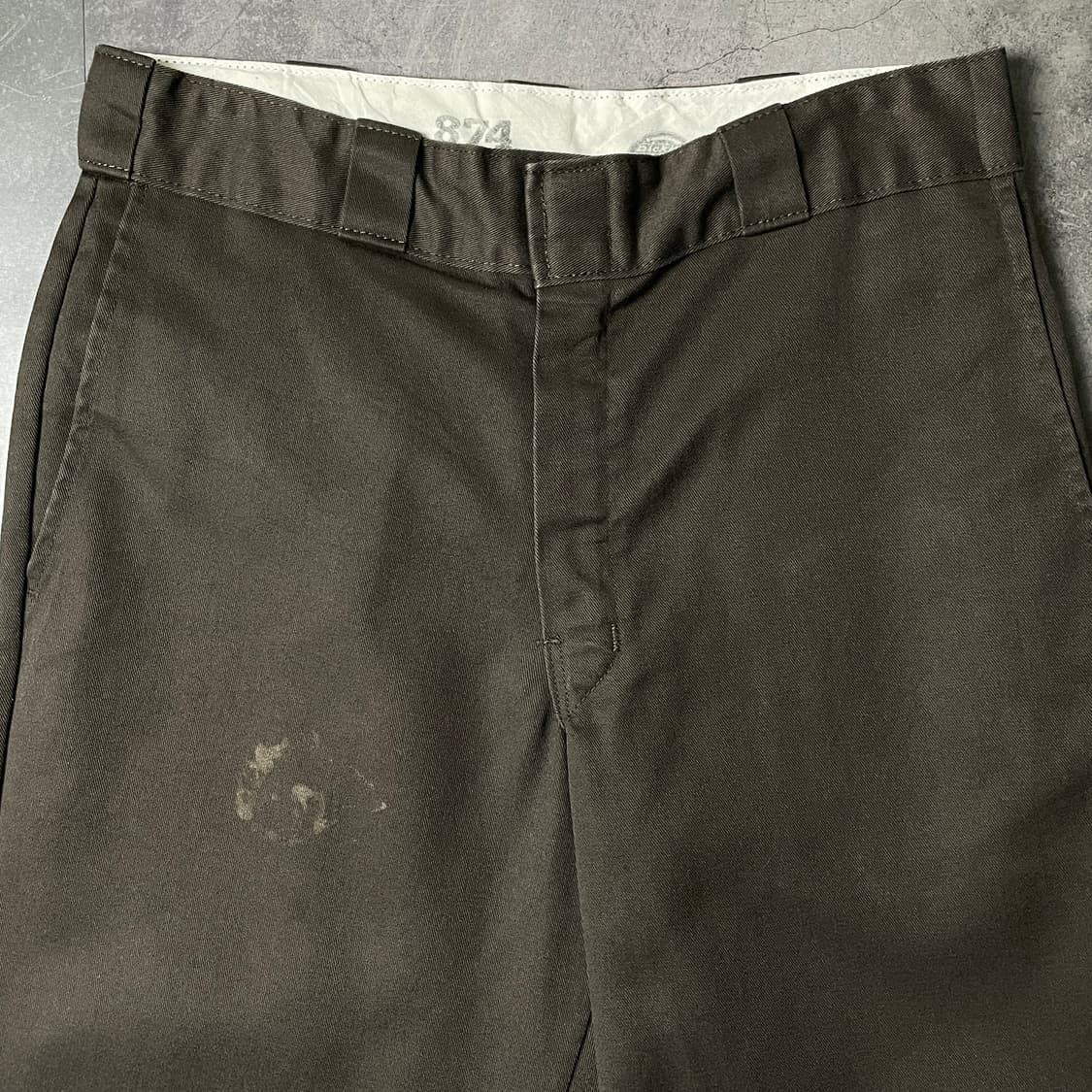 DICKIES 디키즈874 빈티지 브라운 워크 팬츠 A01004 상품이미지2
