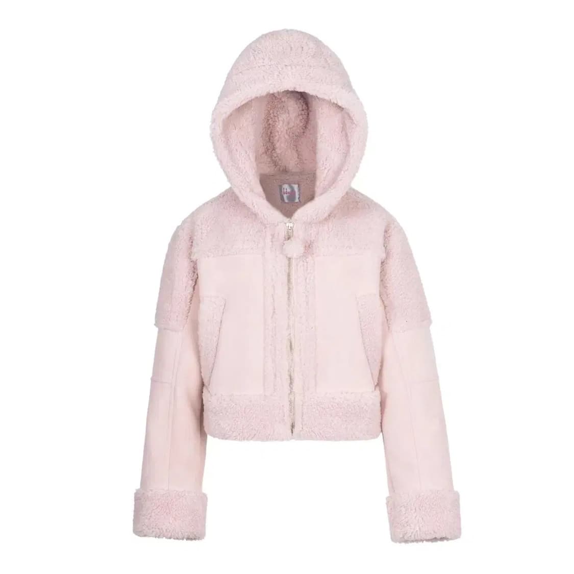 아이당클럽 베메클 슈슈체리 시어링 자켓 핑크 무스탕아이당클럽 베메클 슈슈 상품이미지1