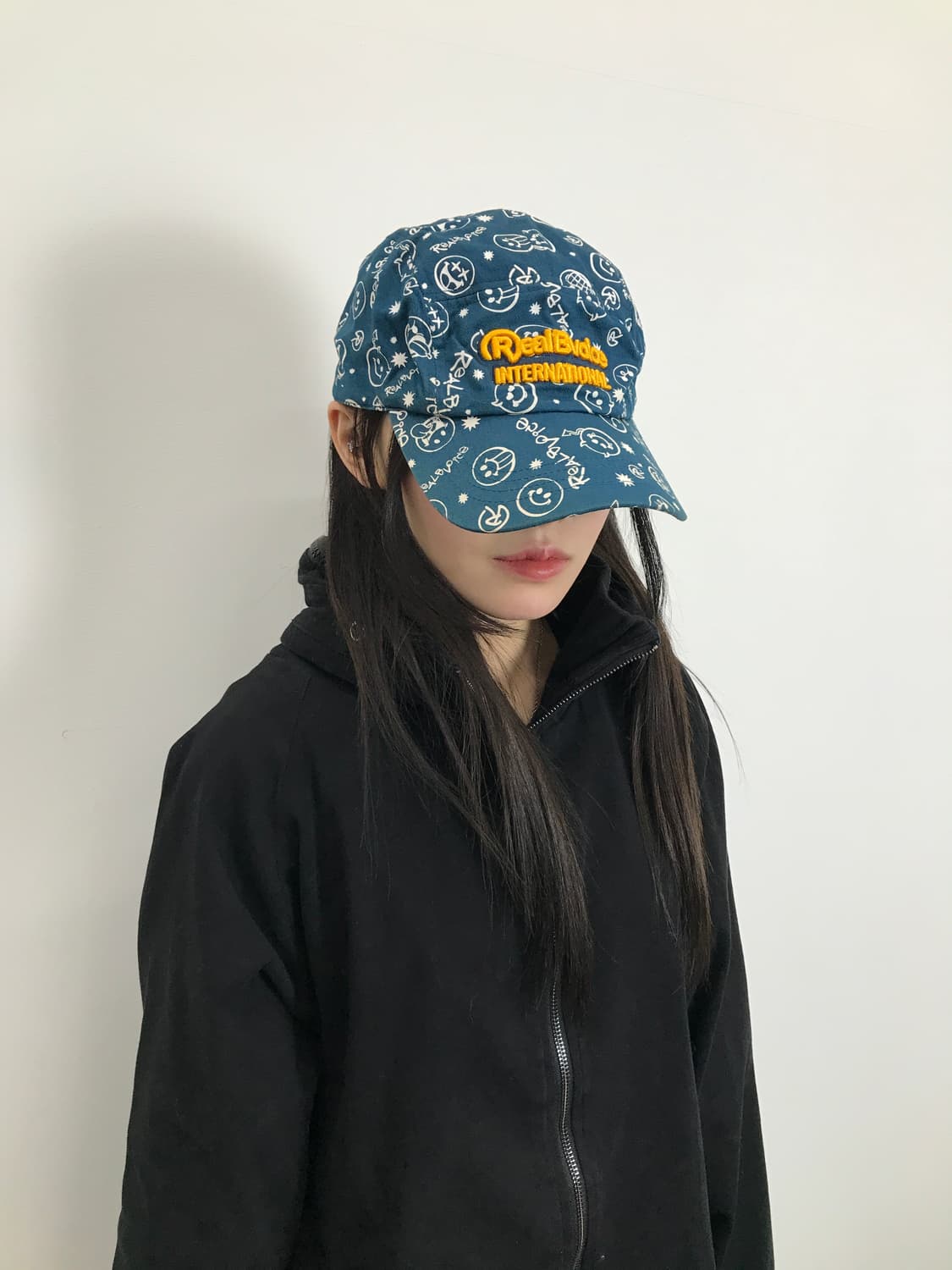 RealBvoice Graphic Cap Blue 상품이미지6