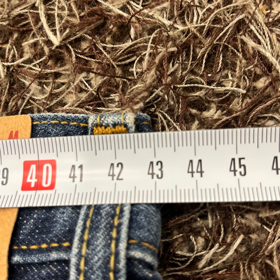 33 리바이스 501 워싱 버튼플라이 데님 팬츠 상품이미지9
