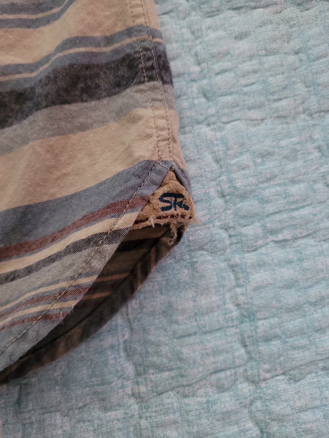 시리즈 Series 에스닉 스트라이프 간절기 체크셔츠 100사이즈 상품이미지7