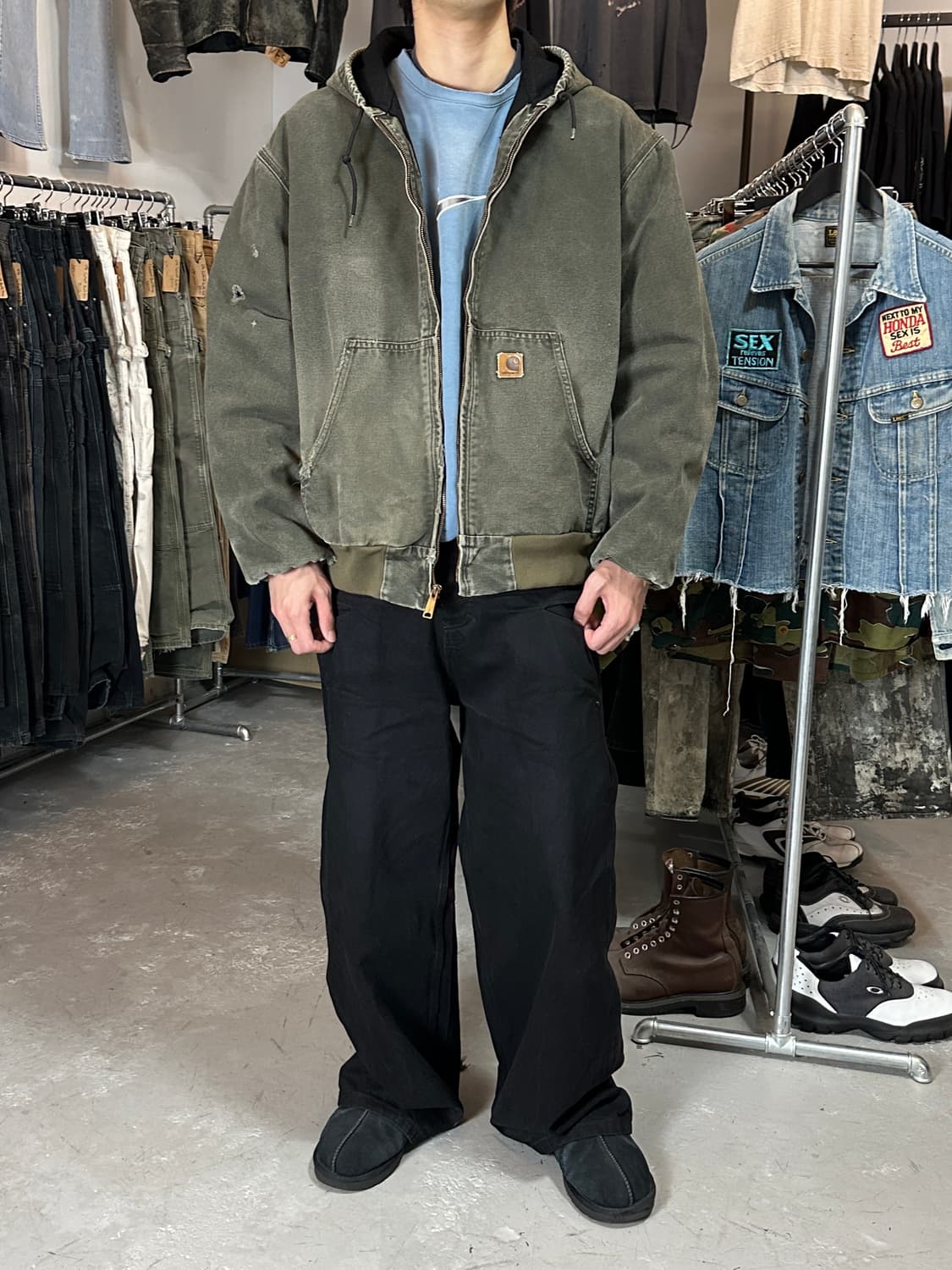 00's OG 칼하트 J25 액티브 자켓 칼하트 J130 MOS 상품이미지2