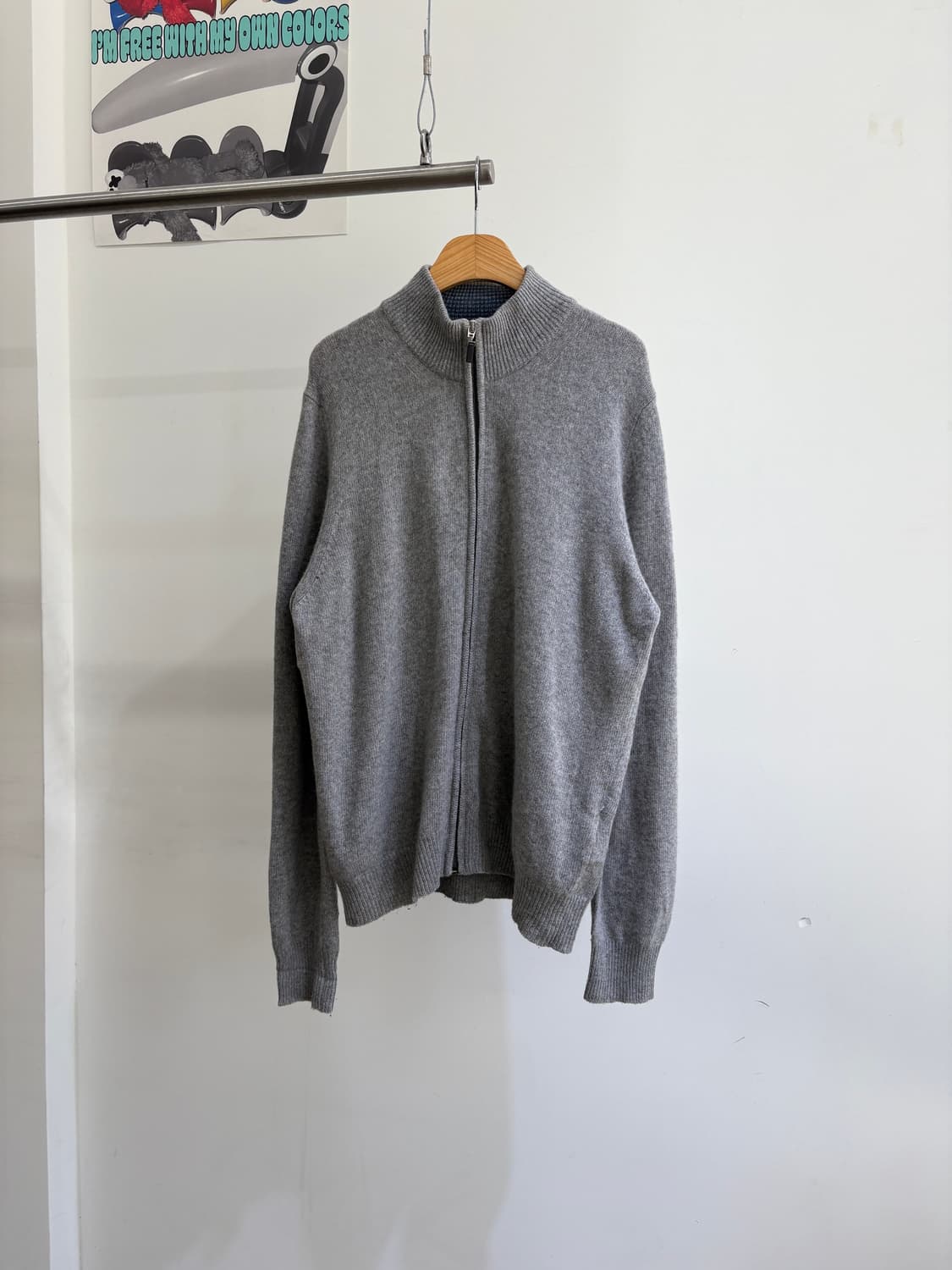 TAYA (Made in Italy) 니트집업 상품이미지1