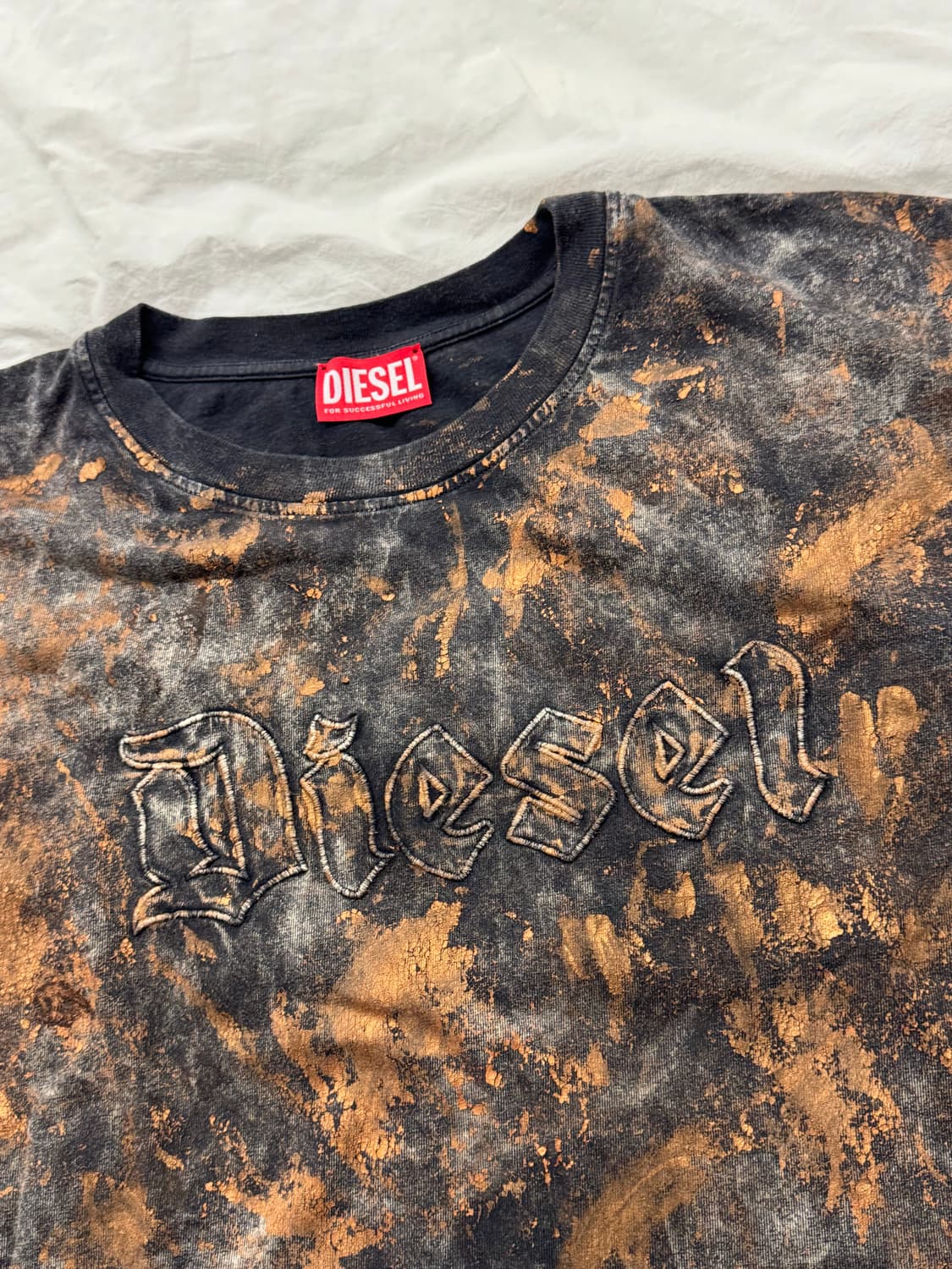 Diesel 디젤 빈티지 워싱 반팔티 상품이미지2