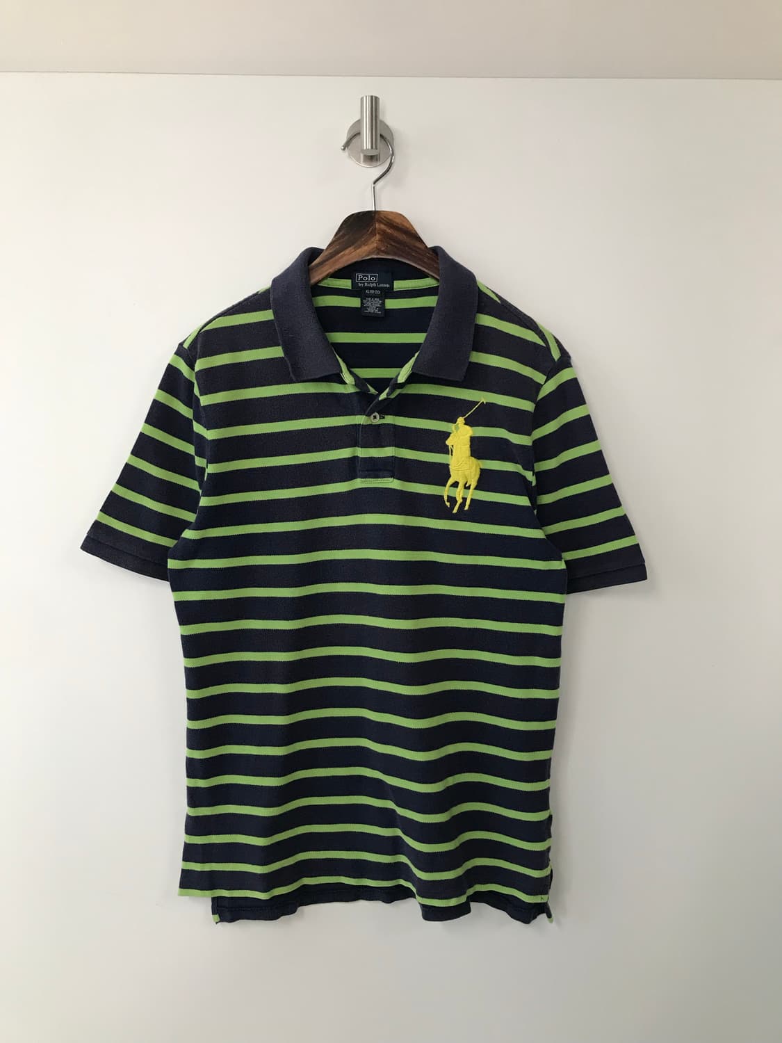 폴로 랄프로렌 빅포니 스트라이프 반팔 피케 티셔츠 상품이미지2