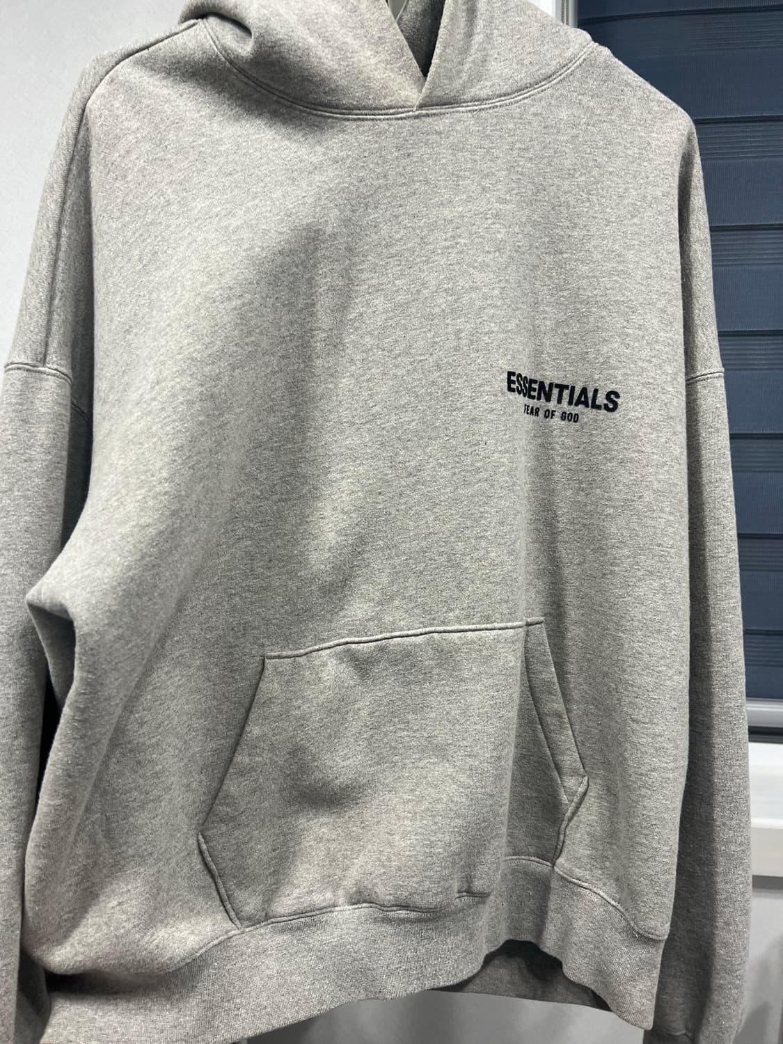 (S) 에센셜 후드티 다크오트밀 상품이미지3