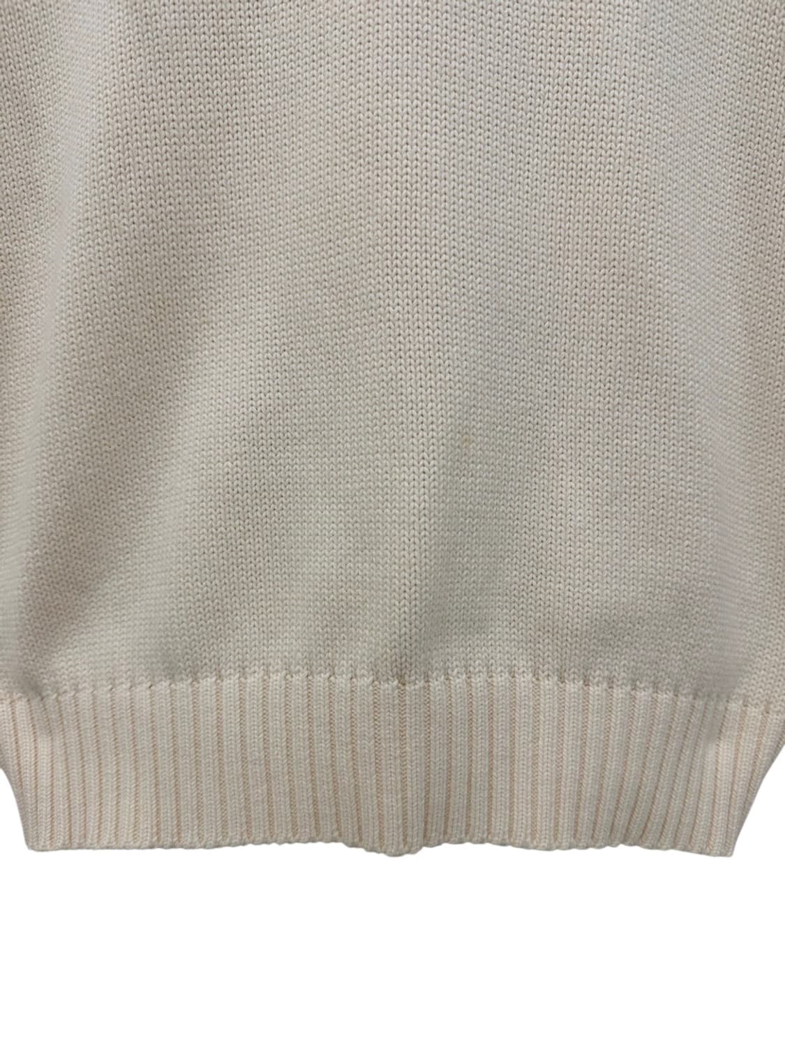 00s 폴로 니트조끼 아이보리 (S~M) 상품이미지4
