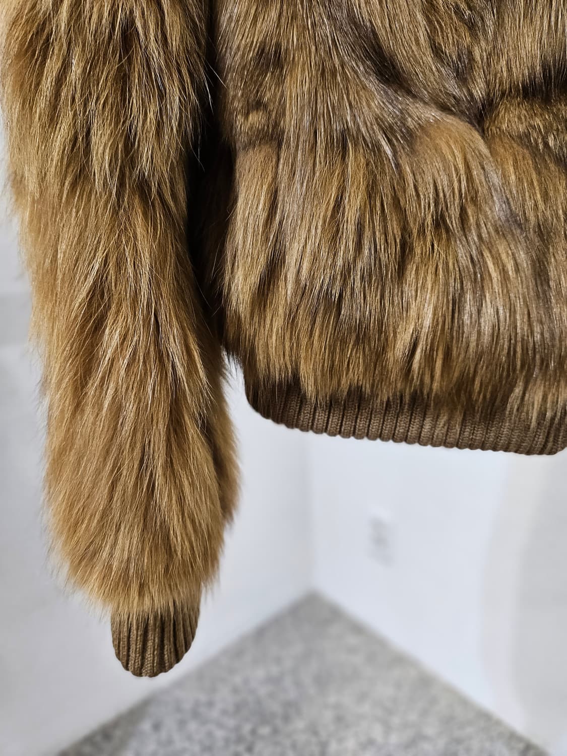 폭스 퍼 숏 자켓 상품이미지4