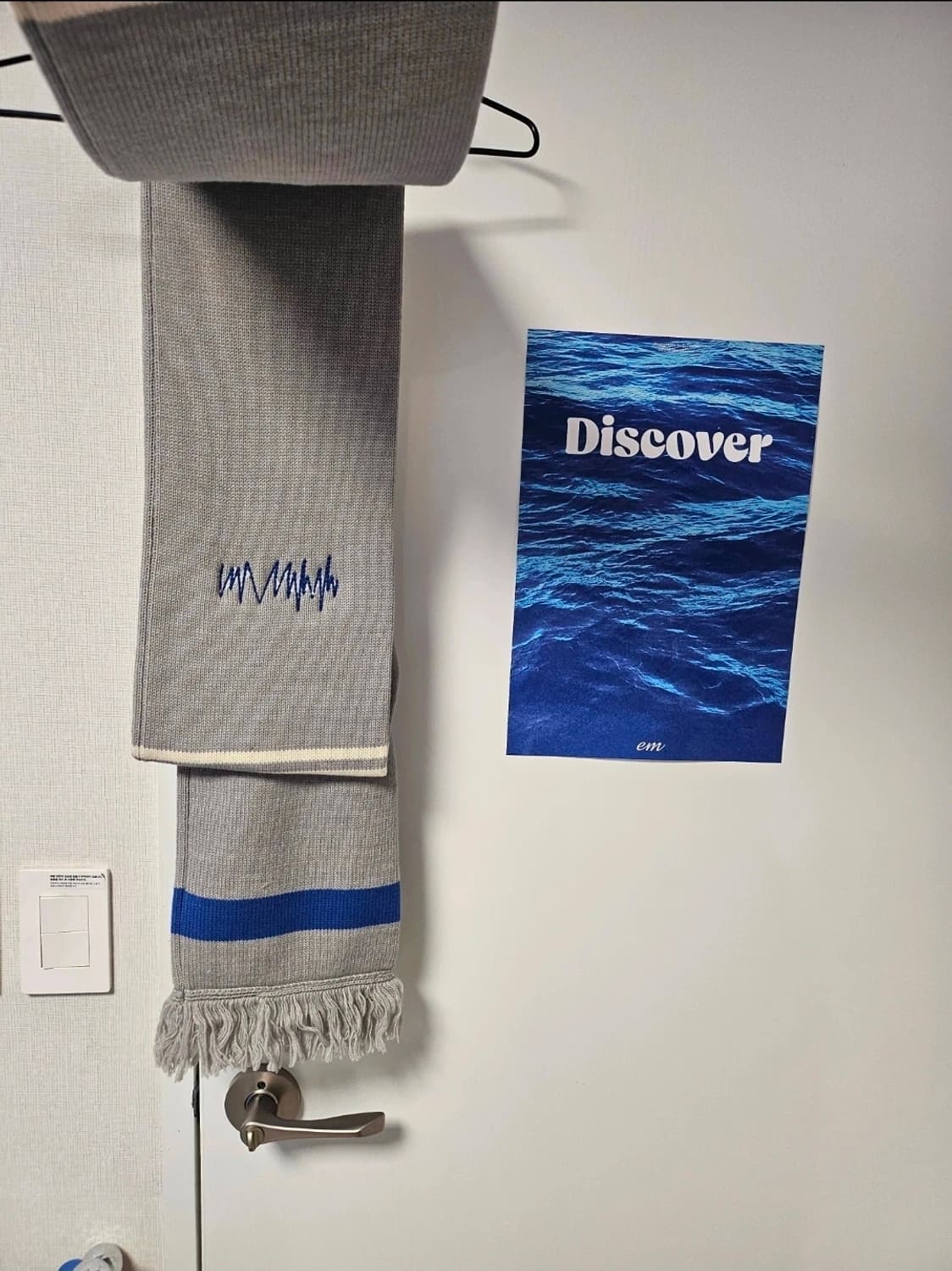 아더에러 19FW 아폴드 머플러 그레이 상품이미지5