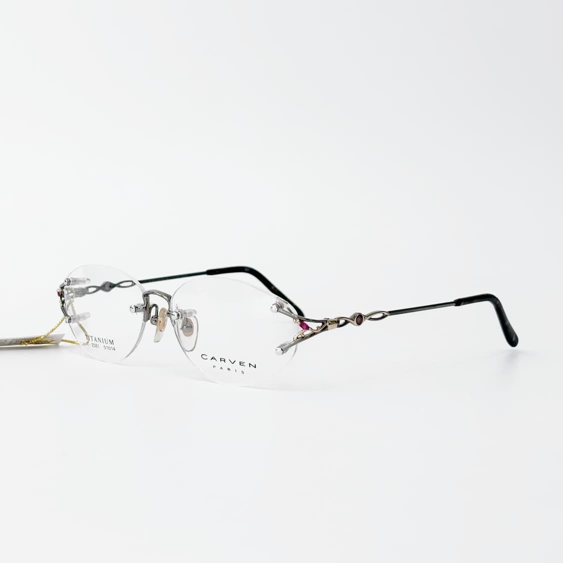 키지클럽 CARVEN 그레이 무테 데드스탁 빈티지안경 상품이미지1