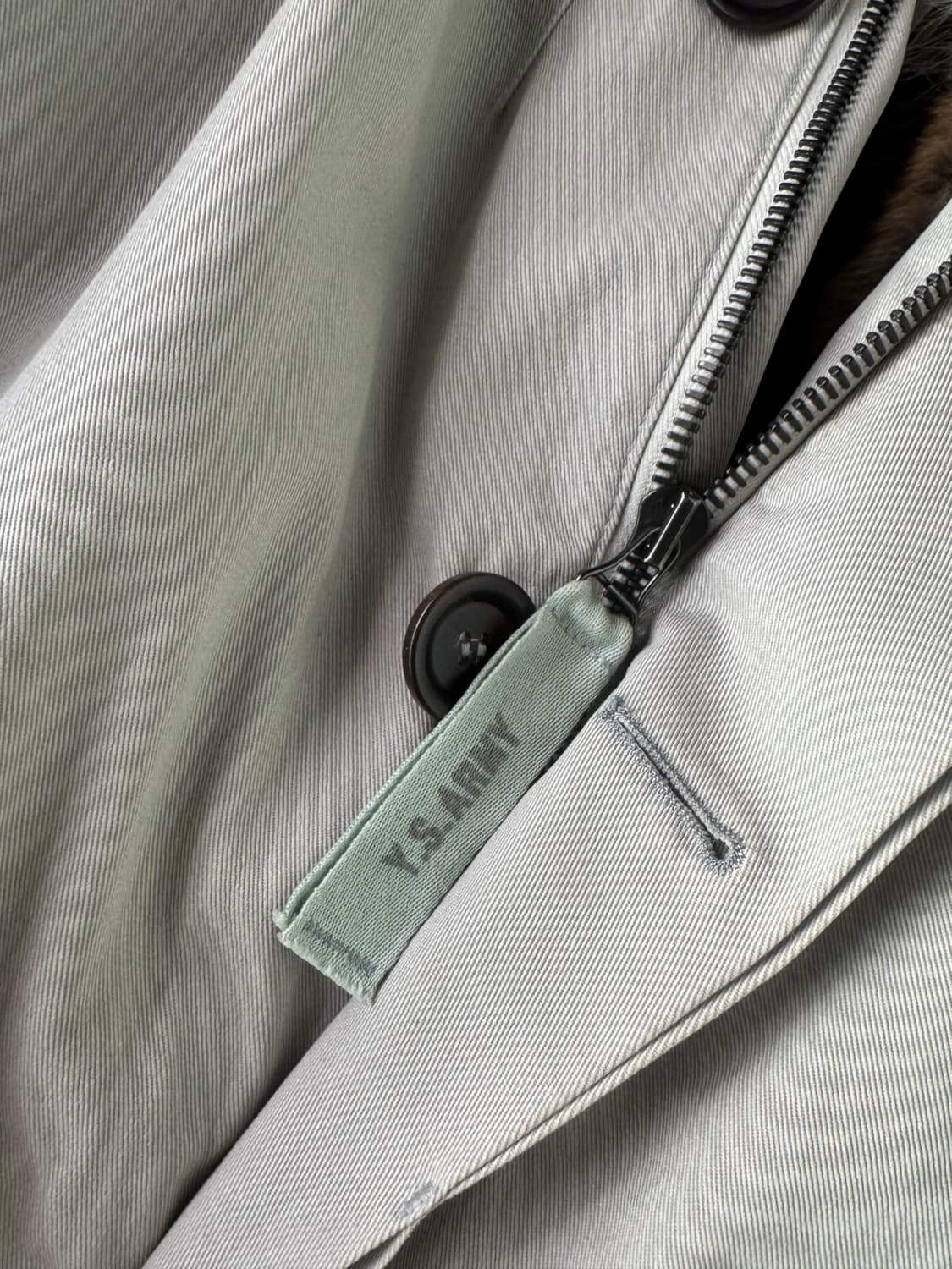 이브살로몬 레빗퍼 털 야상 상품이미지3