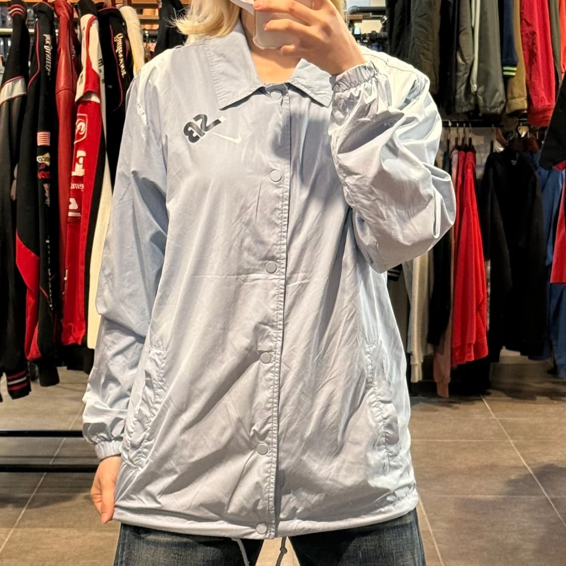 [NO.9] Nike SB 바람막이 아이스 블루 상품이미지1