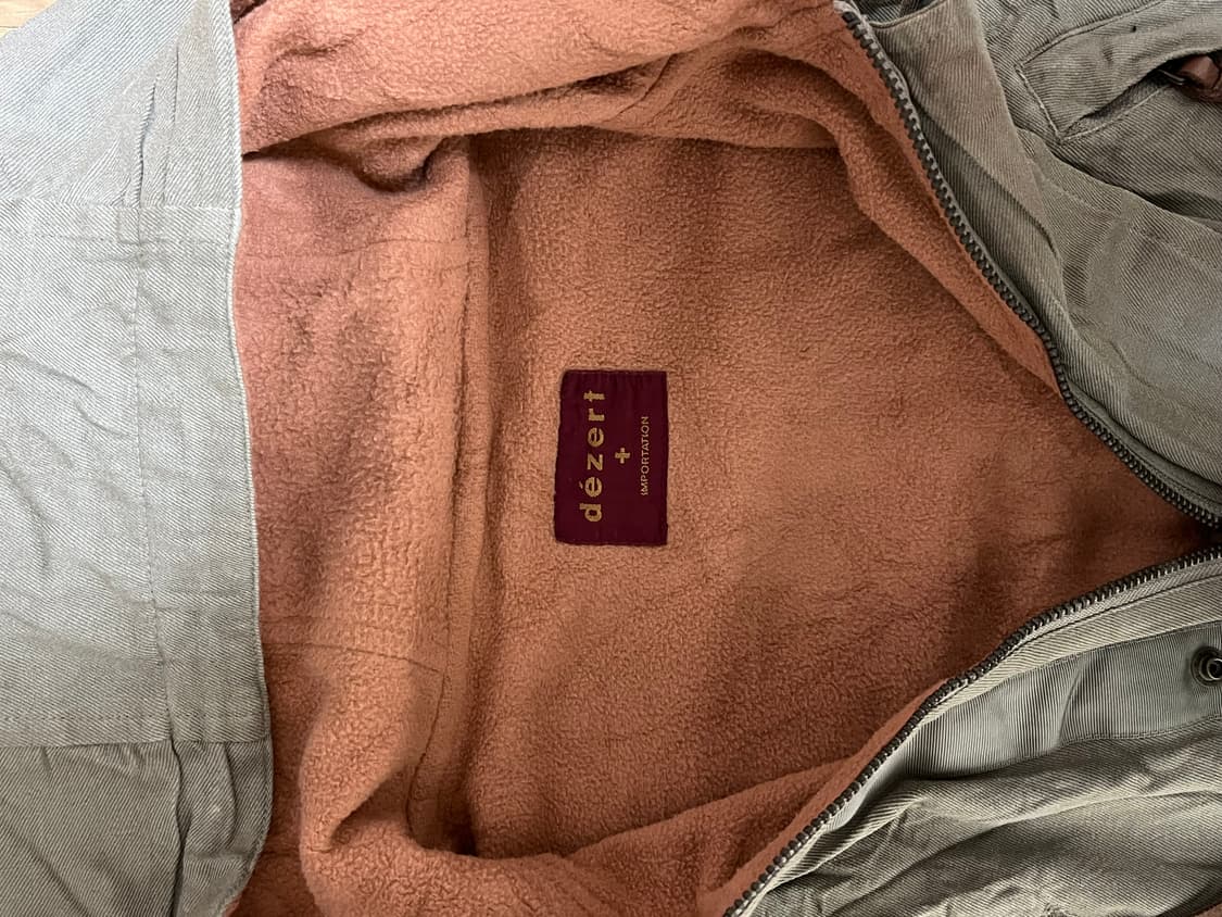 80s dezert+ 데저트 후드 봄버 자켓 상품이미지3