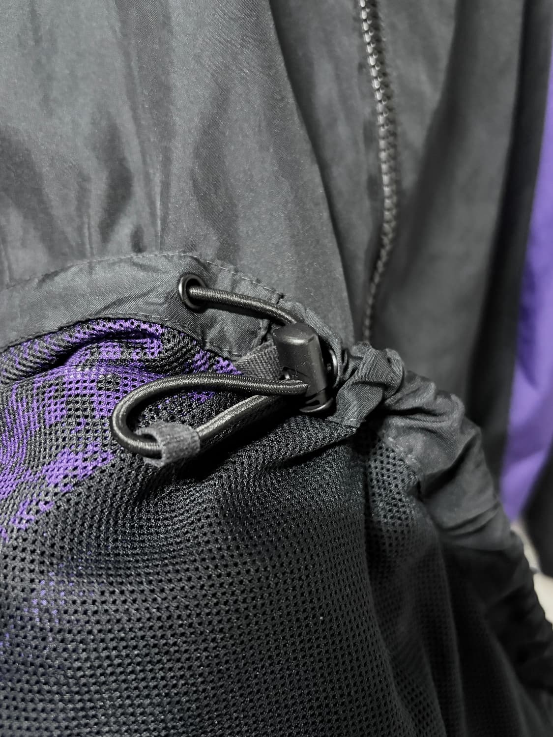 나이키 블랙 퍼플 바람막이 L 상품이미지5