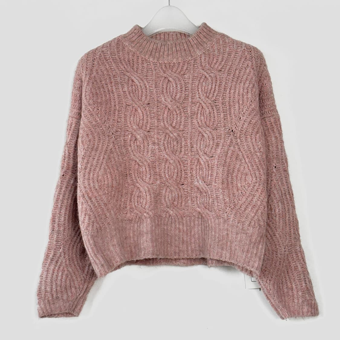 시스템 케이블 울 니트 상품이미지1