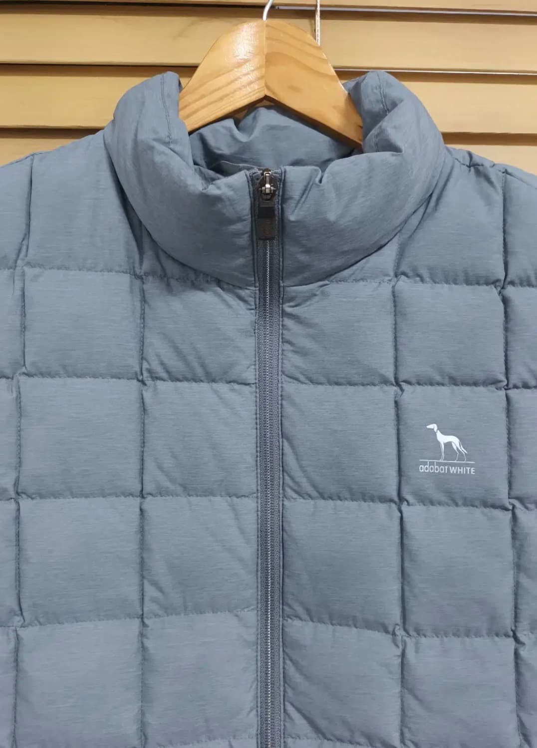 아다바트 화이트 남성 덕다운패딩조끼 100사이즈 상품이미지1