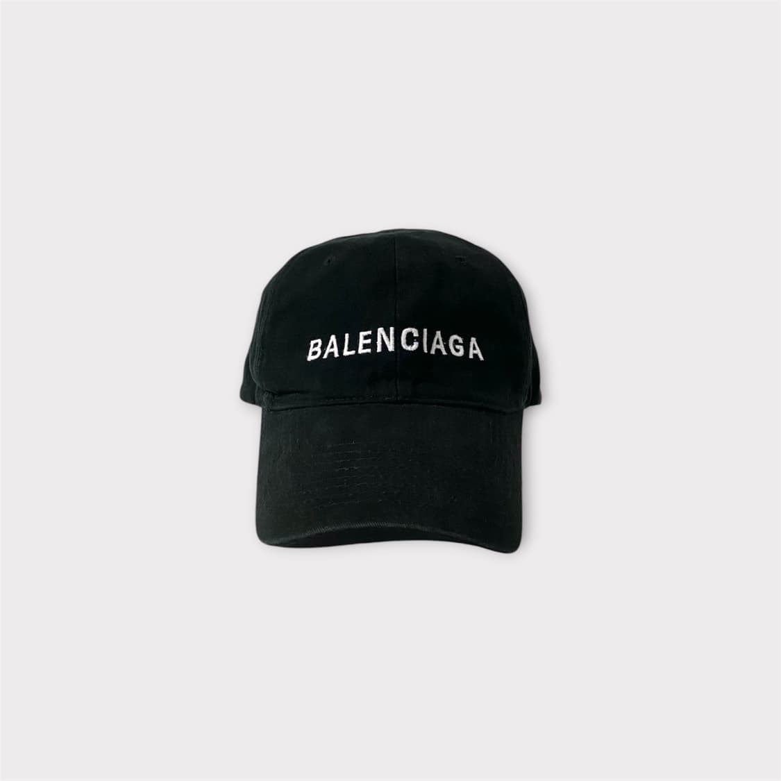 레터링 심플 자수 볼캡 블랙 (1759) 상품이미지1