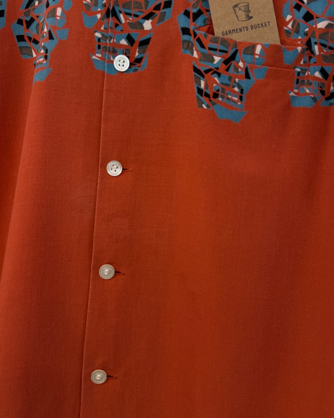 와코마리아 울프스헤드 협업 레이온 셔츠 상품이미지5