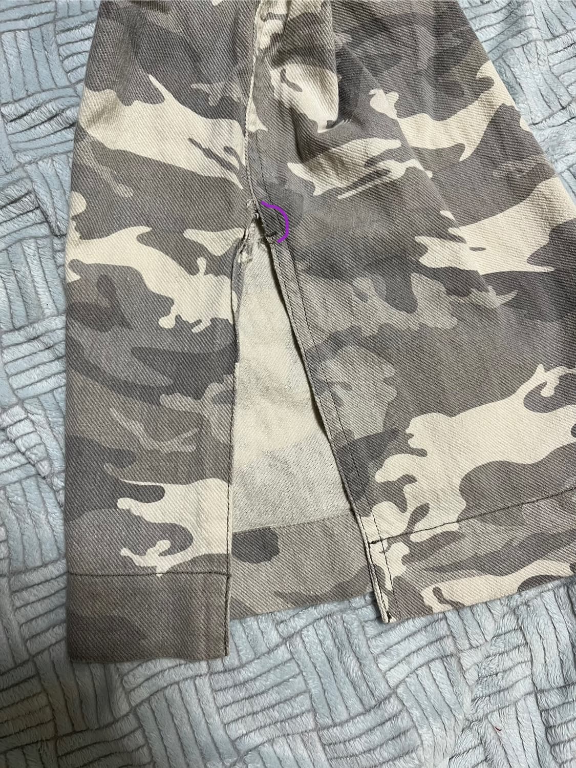 수지 안유진 착용)  seo 에스이오 vintage camo M-65 p 상품이미지7