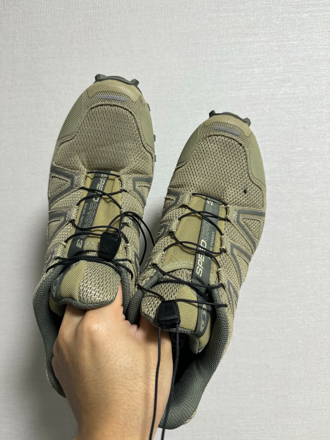 살로몬 스피드크로스3 마인드풀 그레이그린 270 상품이미지1