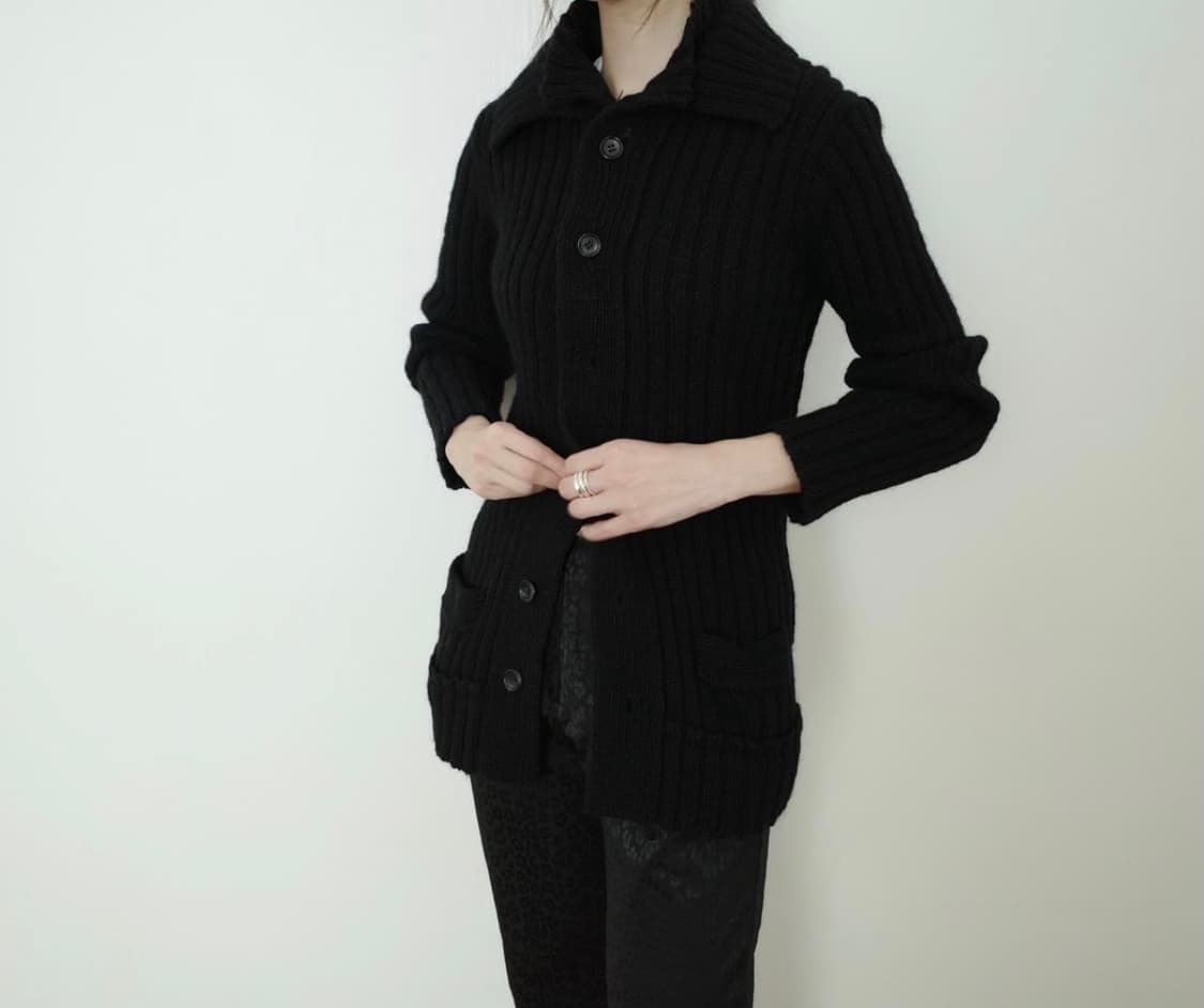 꼼데가르송 니트 가디건 상품이미지6