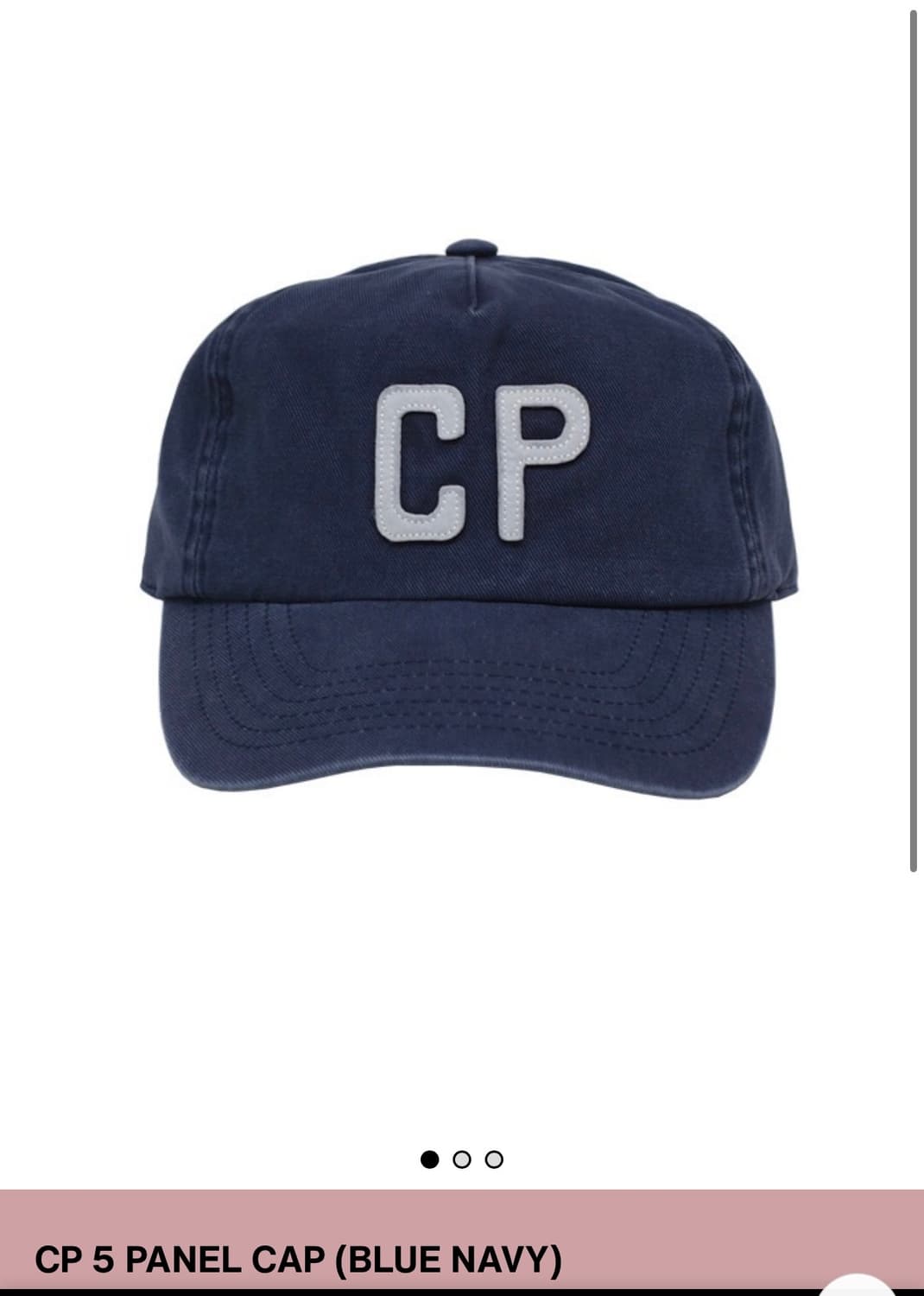 컬렉트 피시스 CP 네이비 모자 상품이미지1