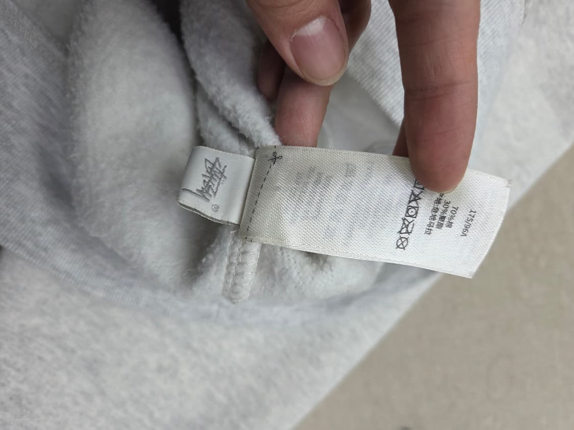 스투시 기모 후드 m 상품이미지6