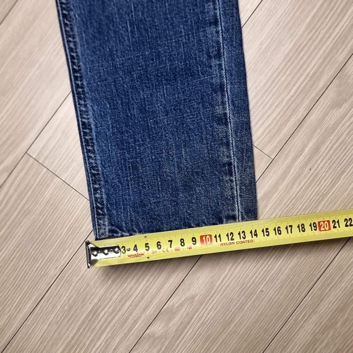 이태리제 돈더풀러 데미지 워싱 패치 청바지(30) 상품이미지6