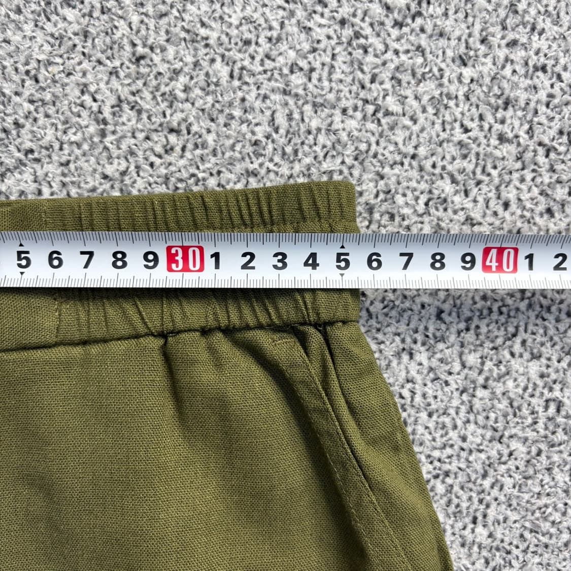 66 지오송지오 여성 밴딩 린넨 바지 0415J 상품이미지5