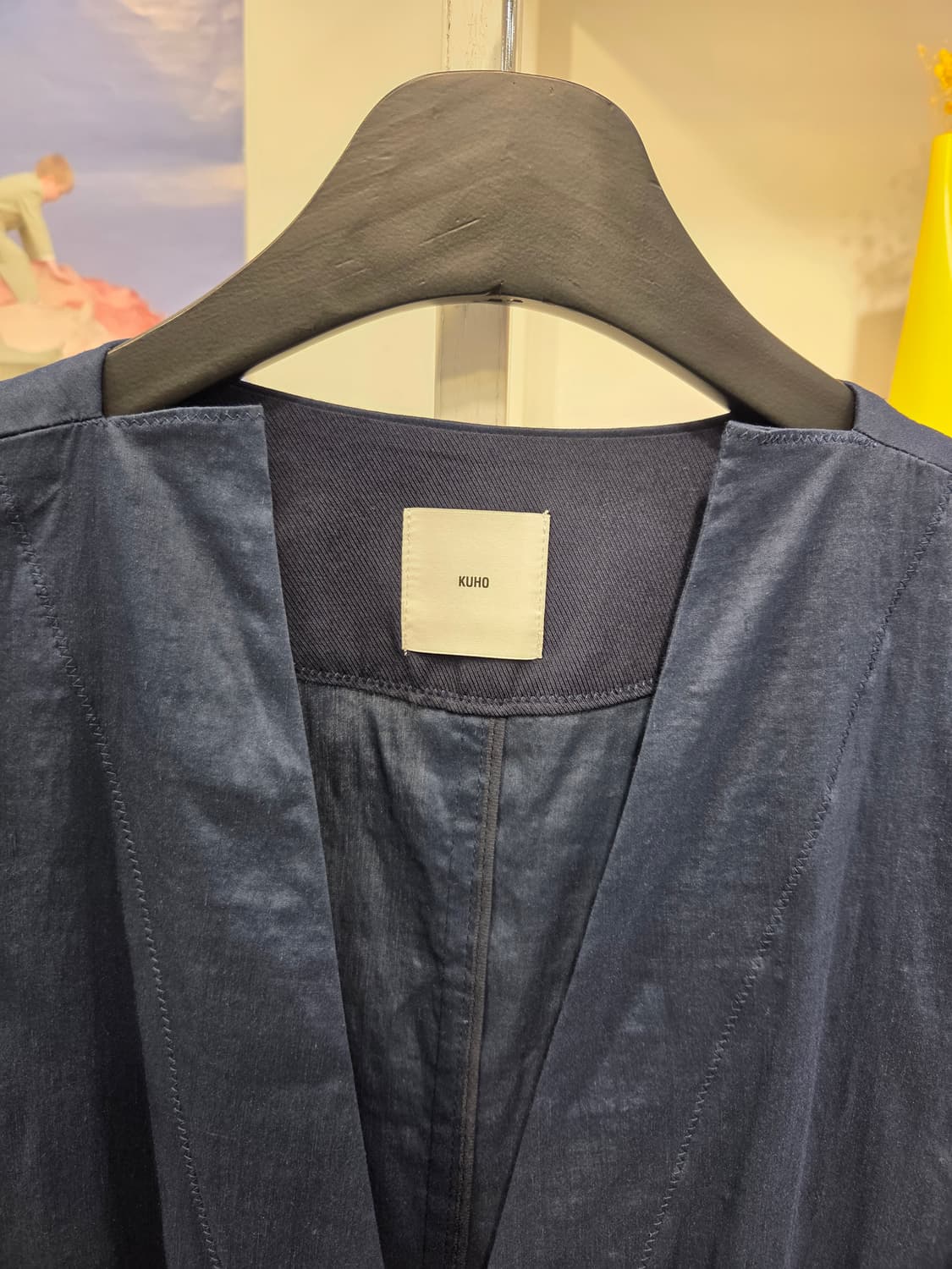 KUHO 구호 린넨 롱 베스트 상품이미지2