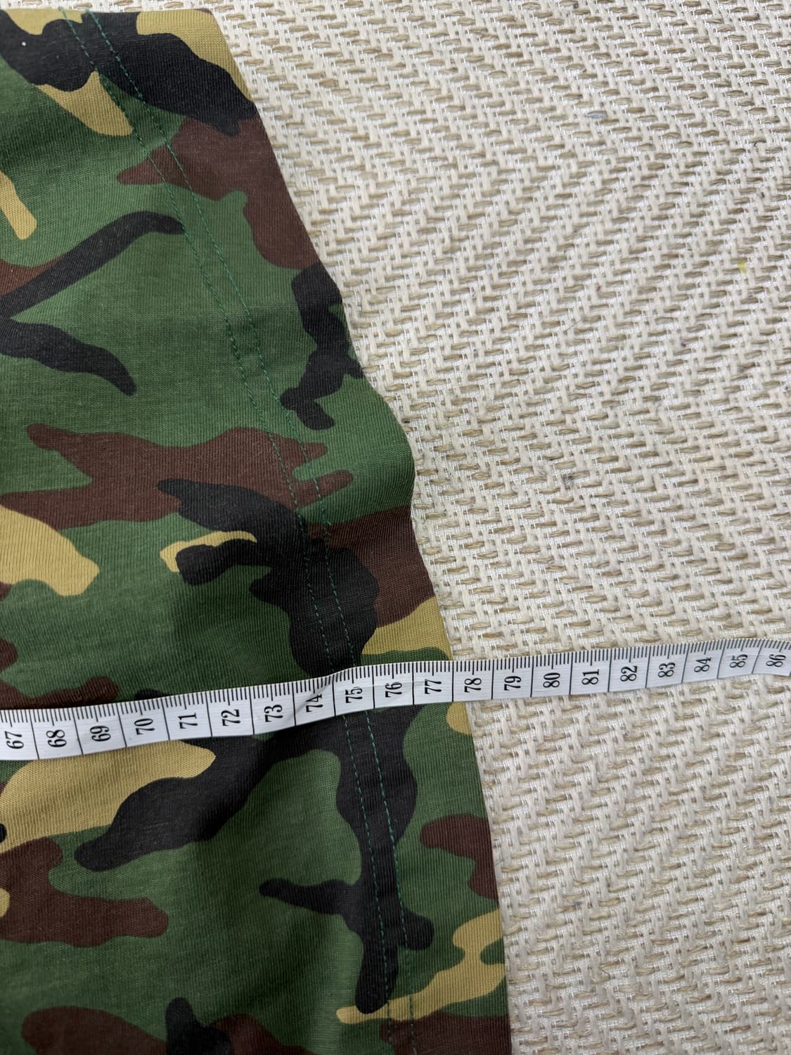 매장판정품) 팜엔젤스 카모 백로고 오버핏 긴팔 티셔츠 3 상품이미지9