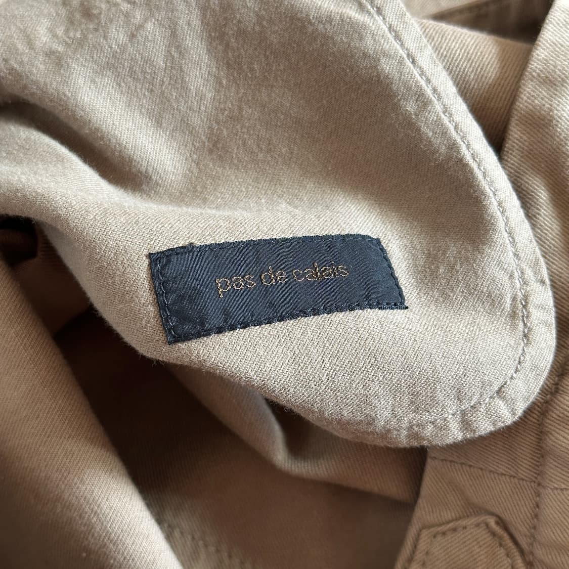 Pas De Calais cotton linen work pants 상품이미지6