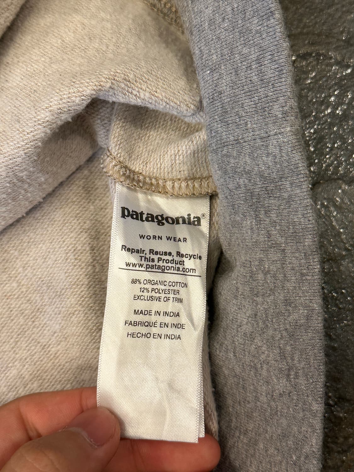 Patagonia 파타고니아 컬러블록 후드집업 S 상품이미지5