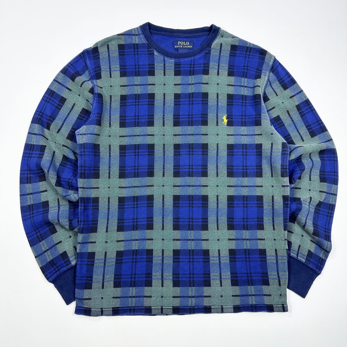 폴로 랄프로렌 포니 체크 롱슬리브 긴팔티셔츠 (L) 상품이미지2